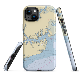 Point Marina (Merritt, NC) NOAA Chart  Tough iPhone Case