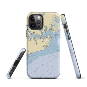 River Dunes Marina (Alliance, NC) NOAA Chart  Tough iPhone Case