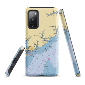 Sea Harbour Yacht Club (Oriental, NC) NOAA Chart Samsung Phone Case