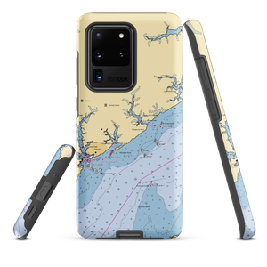 Sea Harbour Yacht Club (Oriental, NC) NOAA Chart Samsung Phone Case