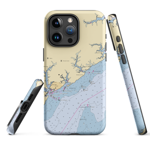 Deaton Yacht Service (Oriental, NC) NOAA Chart  Tough iPhone Case