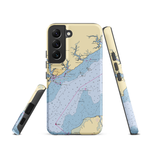 Clancy's Marina (Oriental, NC) NOAA Chart Samsung Phone Case