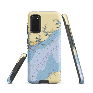 Clancy's Marina (Oriental, NC) NOAA Chart Samsung Phone Case