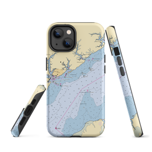 Clancy's Marina (Oriental, NC) NOAA Chart  Tough iPhone Case