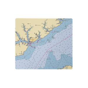 Clancy's Marina (Oriental, NC) NOAA Chart  Gaming Mouse Pad