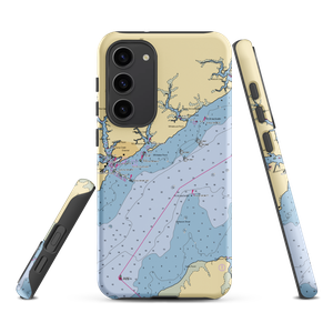 Oriental Town Dock (Oriental, NC) NOAA Chart Samsung Phone Case