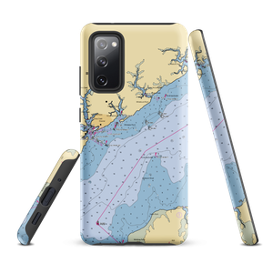 Oriental Town Dock (Oriental, NC) NOAA Chart Samsung Phone Case