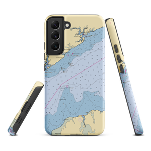 Pecan Grove Marina (Oriental, NC) NOAA Chart Samsung Phone Case