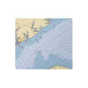 Pecan Grove Marina (Oriental, NC) NOAA Chart  Gaming Mouse Pad