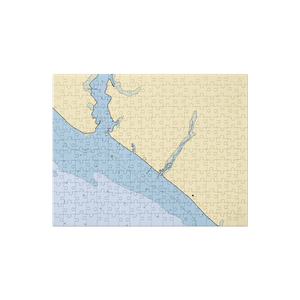 Camp Seafarer (Arapahoe, NC) NOAA Chart Jigsaw Puzzle