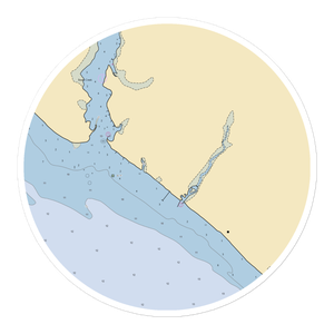 Camp Seafarer (Arapahoe, NC) NOAA Chart Sticker