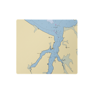 Bishops Marina and RV Park (Arapahoe, NC) NOAA Chart  Gaming Mouse Pad