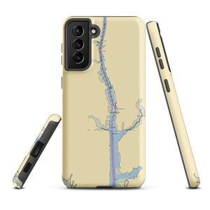 Safe Harbor Jarrett Bay (Beaufort, NC) NOAA Chart Samsung Phone Case