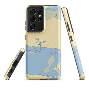 Coral Bay Marina (Morehead City, NC) NOAA Chart Samsung Phone Case