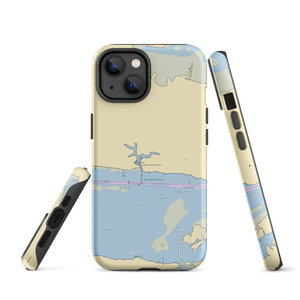 Coral Bay Marina (Morehead City, NC) NOAA Chart  Tough iPhone Case