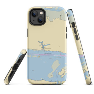 Coral Bay Marina (Morehead City, NC) NOAA Chart  Tough iPhone Case