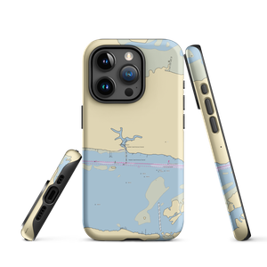 Coral Bay Marina (Morehead City, NC) NOAA Chart  Tough iPhone Case