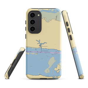 70 West Marina (Morehead City, NC) NOAA Chart Samsung Phone Case