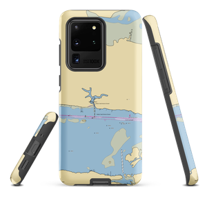 70 West Marina (Morehead City, NC) NOAA Chart Samsung Phone Case