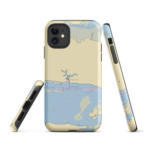 70 West Marina (Morehead City, NC) NOAA Chart  Tough iPhone Case