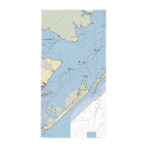 Morris Marina (Atlantic, NC) NOAA Chart Towel