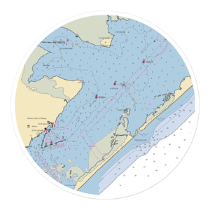 Morris Marina (Atlantic, NC) NOAA Chart Sticker