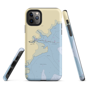 Big Trout Marina (Engelhard, NC) NOAA Chart  Tough iPhone Case