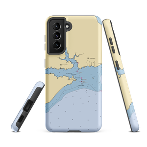 Albemarle Plantation Marina (Hertford, NC) NOAA Chart Samsung Phone Case