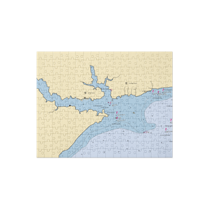 Albemarle Plantation Marina (Hertford, NC) NOAA Chart Jigsaw Puzzle