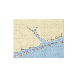 Osprey Oaks Marina (Newport, NC) NOAA Chart Jigsaw Puzzle