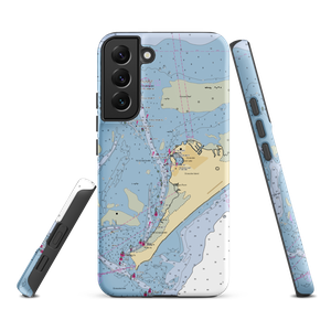 Silver Lake Marina & Ocracoke Park Dock (Engelhard, NC) NOAA Chart Samsung Phone Case