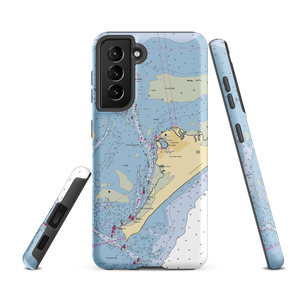 Silver Lake Marina & Ocracoke Park Dock (Engelhard, NC) NOAA Chart Samsung Phone Case