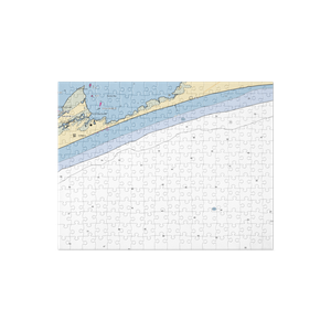 Hatteras Landing Marina (Frisco, NC) NOAA Chart Jigsaw Puzzle