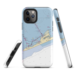 Teach's Lair Marina (Frisco, NC) NOAA Chart  Tough iPhone Case