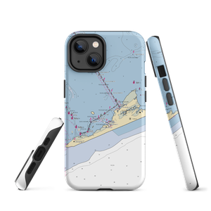 Teach's Lair Marina (Frisco, NC) NOAA Chart  Tough iPhone Case