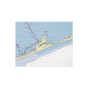 Village Marina (Frisco, NC) NOAA Chart Jigsaw Puzzle