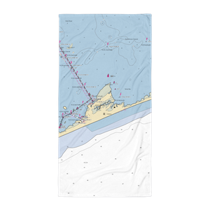 Village Marina (Frisco, NC) NOAA Chart Towel