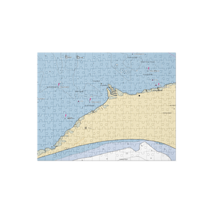 Scotch Bonnet Candies and Marina (Frisco, NC) NOAA Chart Jigsaw Puzzle