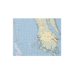  Spencer Yachts, Inc. (Wanchese, NC) NOAA Chart Jigsaw Puzzle