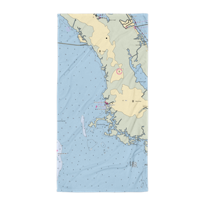  Spencer Yachts, Inc. (Wanchese, NC) NOAA Chart Towel