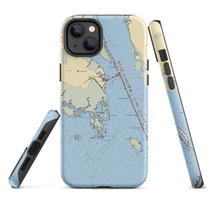 Thicket Lump Marina (Wanchese, NC) NOAA Chart  Tough iPhone Case