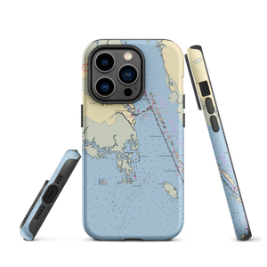 Thicket Lump Marina (Wanchese, NC) NOAA Chart  Tough iPhone Case