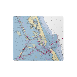 Oregon Inlet Fishing Center (Kill Devil Hills, NC) NOAA Chart  Gaming Mouse Pad