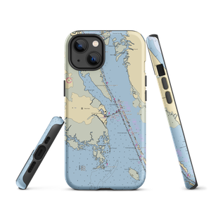 Wanchese Marina (Wanchese, NC) NOAA Chart  Tough iPhone Case