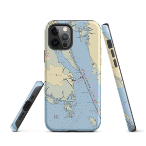 Harbor Road Marina (Wanchese, NC) NOAA Chart  Tough iPhone Case