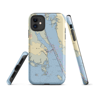 Broad Creek Fishing Center (Wanchese, NC) NOAA Chart  Tough iPhone Case