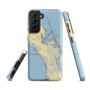 Marshes Light Marina (Manteo, NC) NOAA Chart Samsung Phone Case