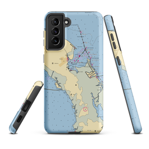 Marshes Light Marina (Manteo, NC) NOAA Chart Samsung Phone Case