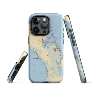 Marshes Light Marina (Manteo, NC) NOAA Chart  Tough iPhone Case