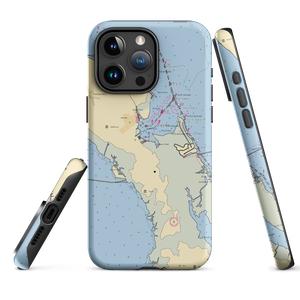 Marshes Light Marina (Manteo, NC) NOAA Chart  Tough iPhone Case